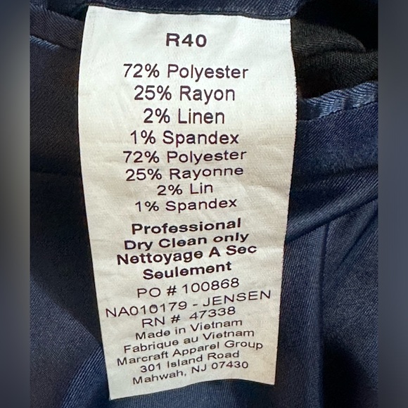 Náutica 40R size Blue blazer - Picture 4 of 4